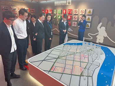 消防安全知識互動沙盤展示_百強(qiáng)物業(yè)公司